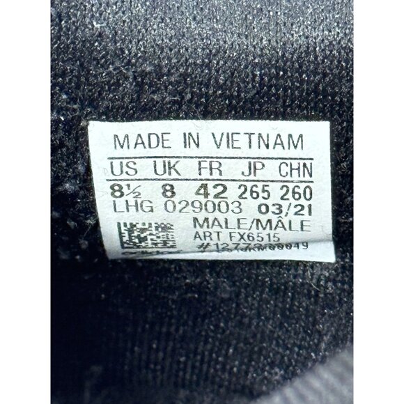 ADIDAS MEN'S ORIGINALS ZX 1K BOOST SNEAKERS Size 8.5 BLACK WHITE LHG 029003 - Picture 2 of 12